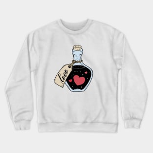 Love in a bottle Crewneck Sweatshirt